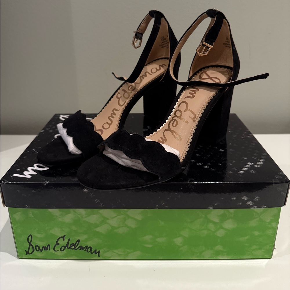 Sam Edelman ODILA, BLACK SUEDE - 5.5